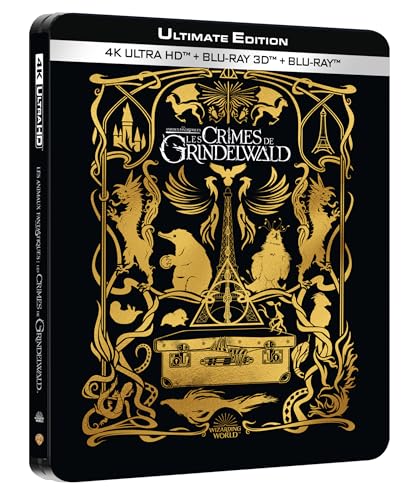 Les Animaux fantastiques 2 : Les Crimes de Grindelwald Steelbook Blu-ray 4K Ultra HD